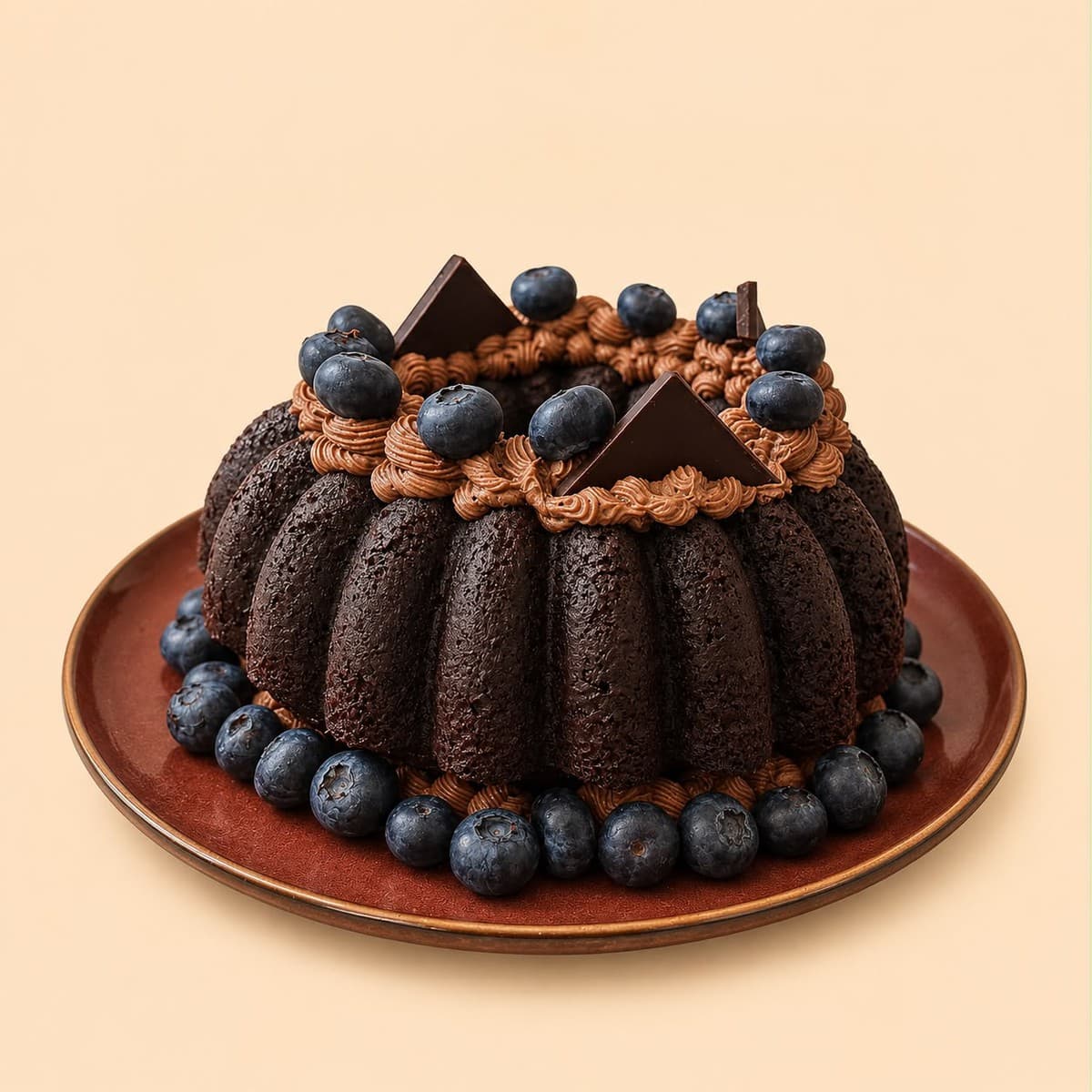 Blueberry Chocolate Cake
