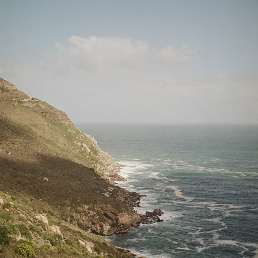 The coast road along the Atlantic seaboard